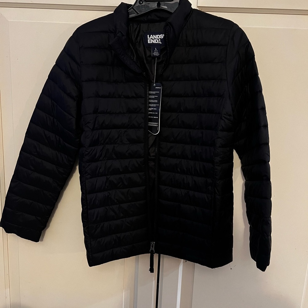 NWT Lands End Boys Coat Size 10-12
